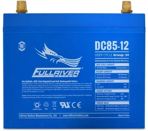 DC85-12 Deep Cycle AGM